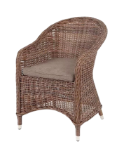 Кресло плетеное